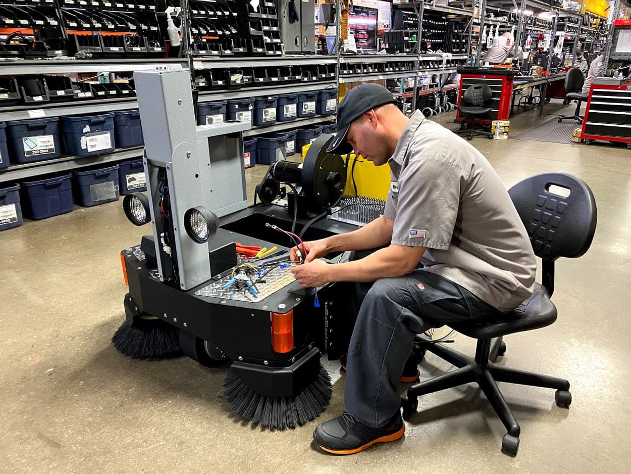 Tomcat Floor Scrubbers and Sweepers Made In America