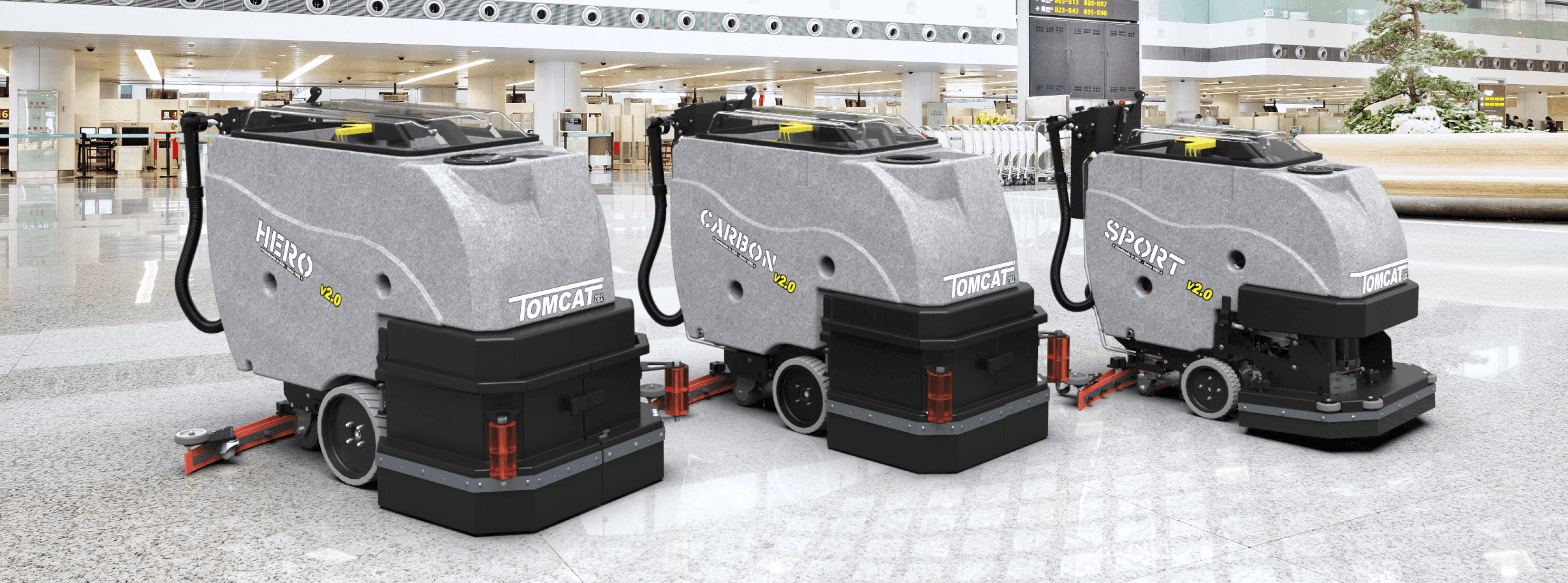 Tomcat Floor Scrubbers And Sweepers Made In America